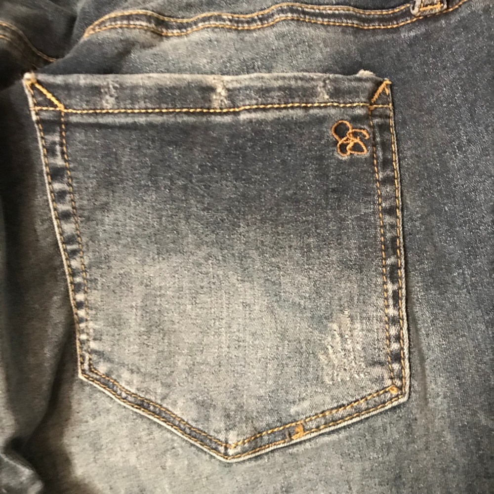 Jessica Simpson Forever Rolled Ankle Skinny Jeans - Picture 7 of 8
